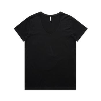 Wo's Maple V Neck Tee | 4023