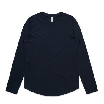Wo's Curve L/S Tee | 4055
