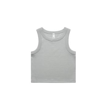Wo's Organic Rib Crop Tank | 4064G