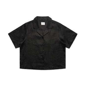 Wo's Linen S/S Shirt | 4420