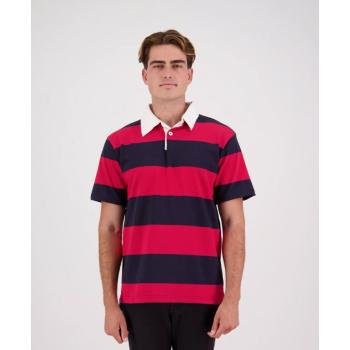 Short-Sleeved Striped Rugby Jersey SS-RJS 