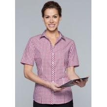 Brighton Short Sleeve Shirt Ladies - 2909S Mens and Ladies Shirts from Challenge Marketing NZ