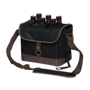 6 Bottle Caddy Cooler Bag