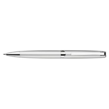 Berlin Twist Action Metal Ballpoint Pen - Silver