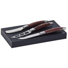 Bordeaux Cheese Knife 3 pcs Set Premium Giftware from Challenge Marketing NZ