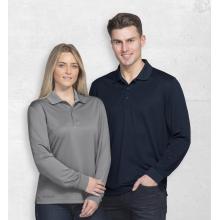 Dri Gear Long Sleeve  Unisex Axis Polo - DGLAXP Polos from Challenge Marketing NZ