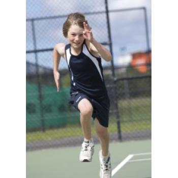 Dri Gear Spliced Zenith Singlet Youth - OYDGSS