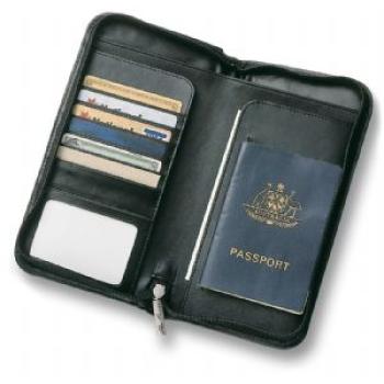 Leather Travel Wallet