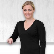 Merino Crossover Top Womens - WEGMX Knitwear / Jerseys from Challenge Marketing NZ