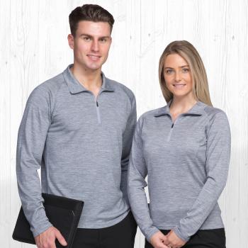 Merino Zip Pullover Mens - EGMZ