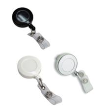 Round Retractable Badge Holder ID and Badge Holders from Challenge Marketing NZ