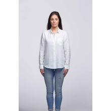 smpli Linen Shirt Womens - WSIL Mens and Ladies Shirts from Challenge Marketing NZ