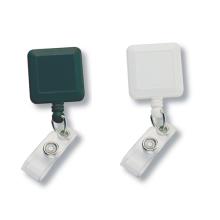 Square Retractable Badge Holder ID and Badge Holders from Challenge Marketing NZ