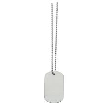 Stainless Steel Dog Tag ID and Badge Holders from Challenge Marketing NZ