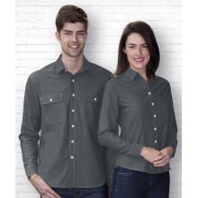 The Montreal Chambray Shirt Mens - TMC Mens and Ladies Shirts from Challenge Marketing NZ