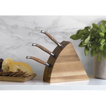 Wedge Cheese Knife Block Set