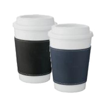 White Tumbler with Vinyl Sleeve - 350ml