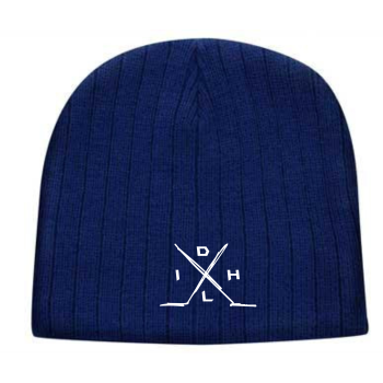 DIHL Dunedin Ice Hockey League Cable Knit Beanie 4189