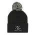 Acrylic Roll-Up Beanie with Pom Pom Beanies from Challenge Marketing NZ