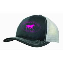 6 Panel Poly Twill Cap with Mesh Back (Trucker style) Dunedin Riding Academy from Challenge Marketing NZ