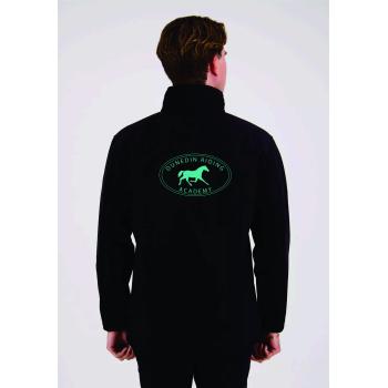 Dunedin Riding Academy AJM Aspiring Softshell Jacket - teal logo