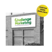 Aluminium Composite Panel Sign Flags, pull-up banners, marquees and signage from Challenge Marketing NZ