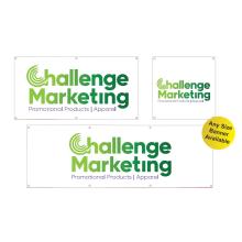 Mesh Polyester Banner Flags, pull-up banners, marquees and signage from Challenge Marketing NZ