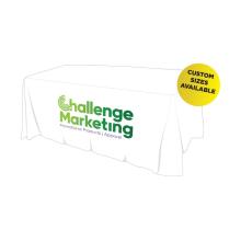 Table Cover - Cloth Flags, pull-up banners, marquees and signage from Challenge Marketing NZ