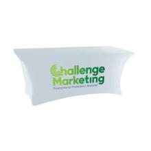 Table Cover - Stretch Flags, pull-up banners, marquees and signage from Challenge Marketing NZ