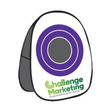 Vertical Pop Up Banner Flags, pull-up banners, marquees and signage from Challenge Marketing NZ