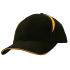 6 Panel Brushed Heavy Cotton Cap with Crown Inserts & Sandwich Caps from Challenge Marketing NZ