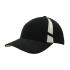 6 Panel Brushed Heavy Cotton Cap with Crown Inserts & Contrasting Peak Under & Strap Caps from Challenge Marketing NZ