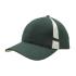 6 Panel Brushed Heavy Cotton Cap with Crown Inserts & Contrasting Peak Under & Strap Caps from Challenge Marketing NZ