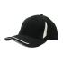 6 Panel Brushed Heavy Cotton Cap with Crown Inserts, Peak Trim & Sandwich Caps from Challenge Marketing NZ