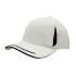 6 Panel Brushed Heavy Cotton Cap with Crown Inserts, Peak Trim & Sandwich Caps from Challenge Marketing NZ