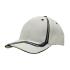 6 Panel Brushed Heavy Cotton Cap with Waving Stripes on Crown & Peak Caps from Challenge Marketing NZ