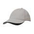 6 Panel Brushed Heavy Cotton Cap with Indented Peak Caps from Challenge Marketing NZ