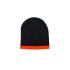 Roll Down Two Tone Acrylic Beanie Beanies from Challenge Marketing NZ