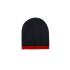 Roll Down Two Tone Acrylic Beanie Beanies from Challenge Marketing NZ