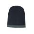 Two Tone Cable Knit Beanie Beanies from Challenge Marketing NZ