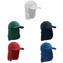 5 Panel Poly Cotton Legionnaire Cap Caps from Challenge Marketing NZ