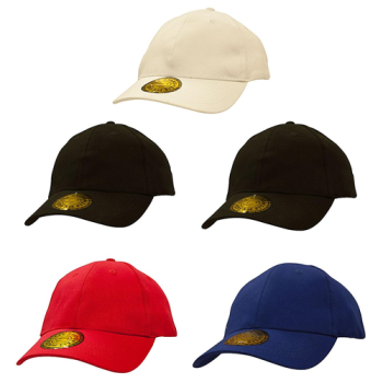 6 Panel Brushed Heavy Cotton and Spandex Cap with Dream Fit Styling