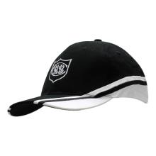 6 Panel Custom - Brushed Heavy Cotton Cap with Crown & Peak Inserts/Embroidery Caps from Challenge Marketing NZ