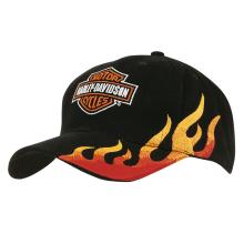 6 Panel Custom - Flame - Brushed Heavy Cotton Cap Caps from Challenge Marketing NZ