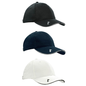 6 Panel Golf - Chino Twill Cap with Peak Embroidery