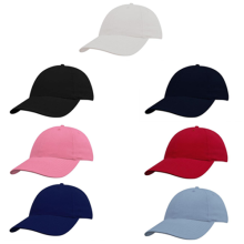 6 Panel Youth - Brushed Heavy Cotton Size Cap Caps from Challenge Marketing NZ