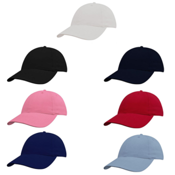 6 Panel Youth - Brushed Heavy Cotton Size Cap