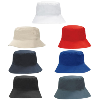 Breathable Poly Twill Bucket Hat