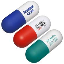 Capsule  Shape Stress Reliver Stress Relievers from Challenge Marketing NZ