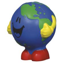 Cartoon Earth Shape Stress Reliver Stress Relievers from Challenge Marketing NZ